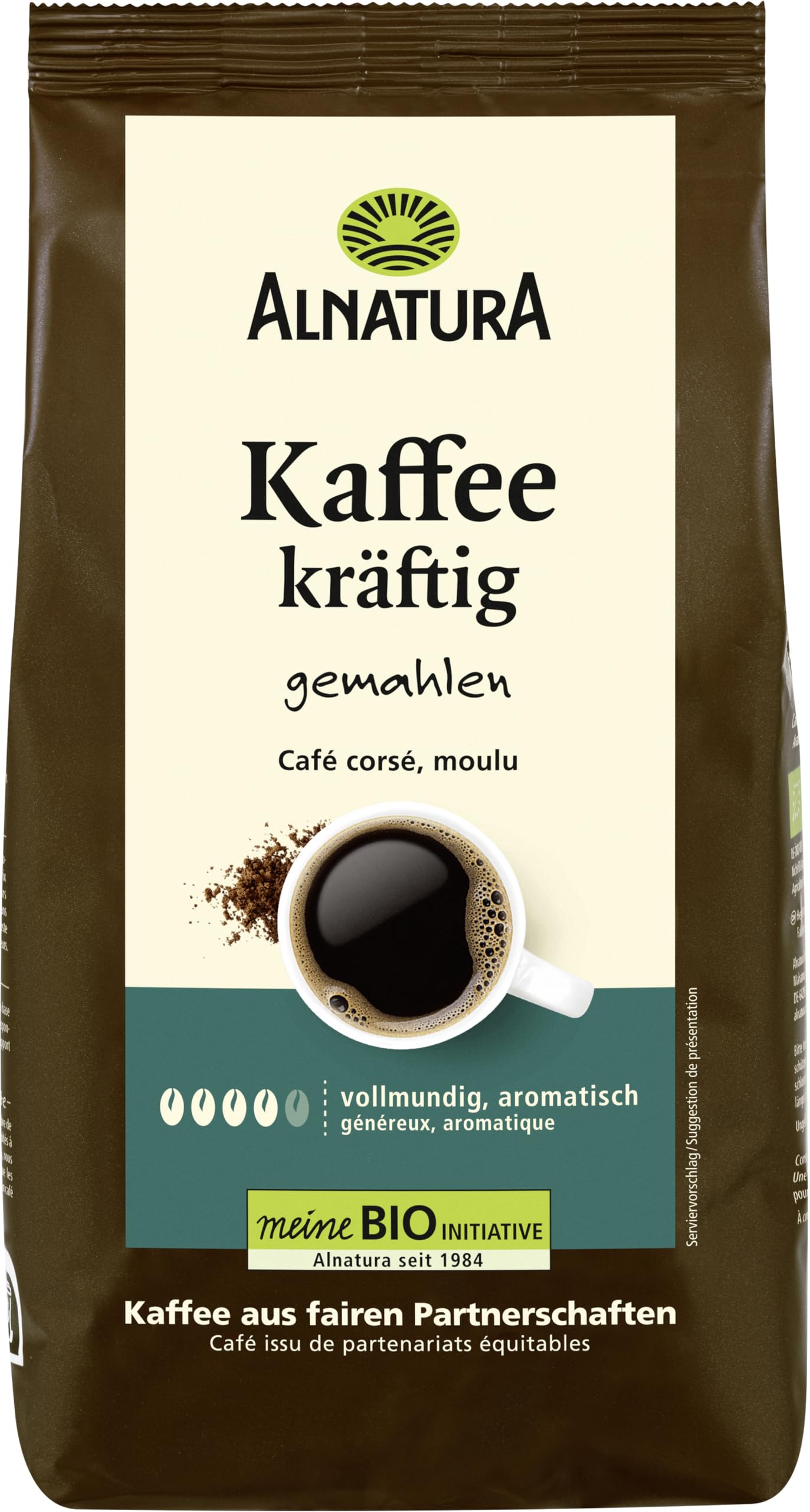 Alnatura Kawa ekologiczna, mielona, 500 g