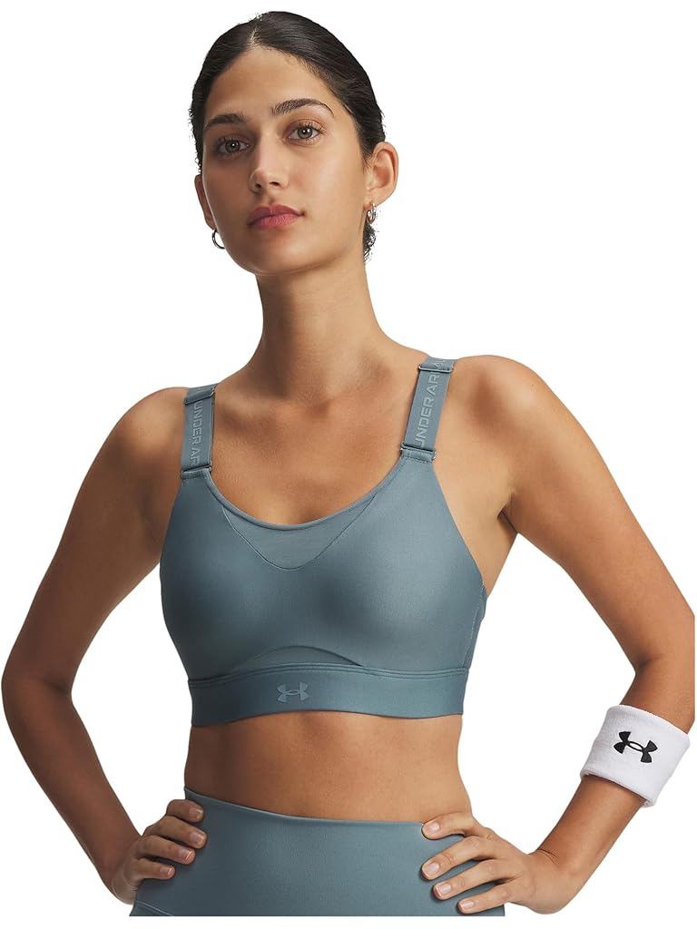 Blue Under Armour Infinity High Impact Sports Bra