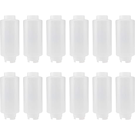 Creative Mark Cylo FIFO 12-Pack 32 oz Squeeze Bottle