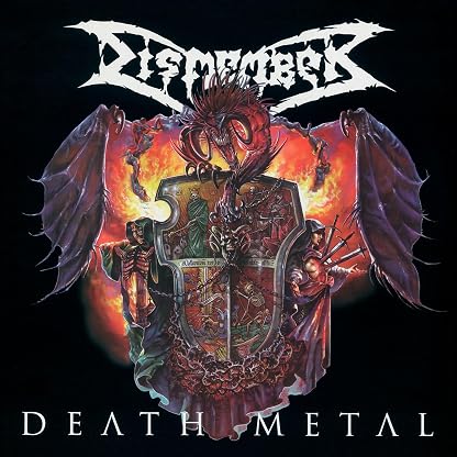 DEATH METAL (PURPLE MARBLE VINYL/REMASTER) por Dismember — capa do álbum