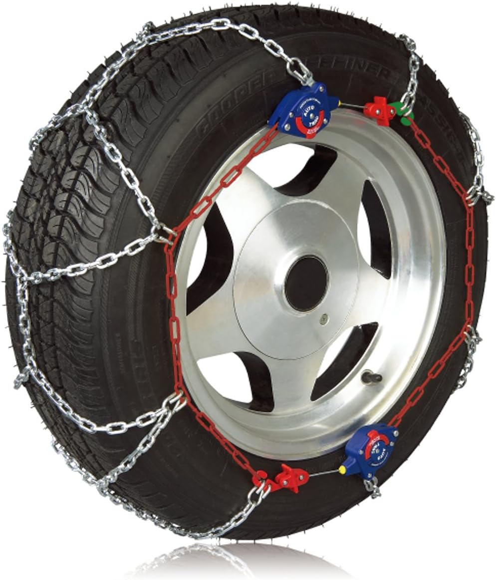 SCC AutoTrac Car Tortoise Shell Tire Chain 185/65R15, 195/65R15*, 175/60R16, 185/55R16, AT907