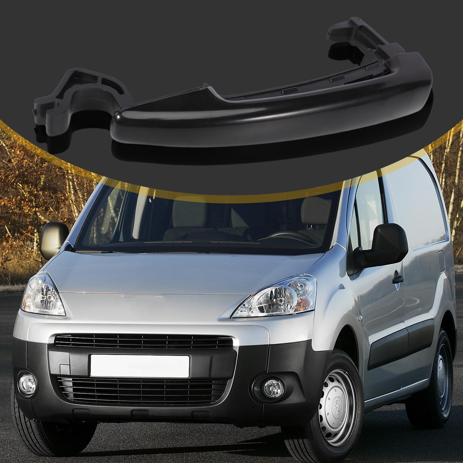 Maniglia porta per Jumpy 2007 – 2016 Berlingo (B9) 2008 – 2018 Expert 2007 – 2016 Partner 2008 – 2013 Scudo 270 X272 2007 – 2016 Polso Porta scorrevole 9101GP