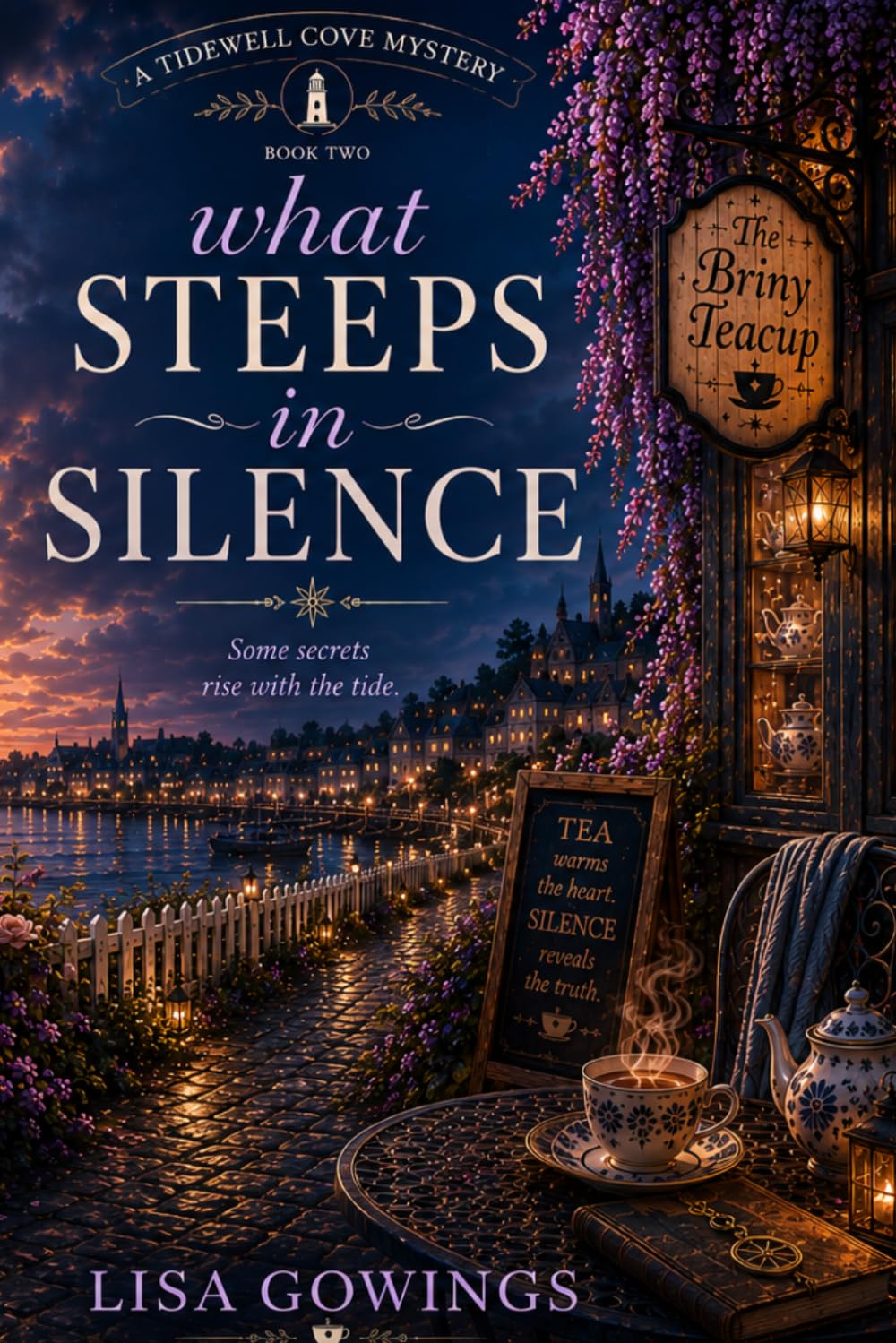 What Steeps in Silence: A Tidewell Cove mystery