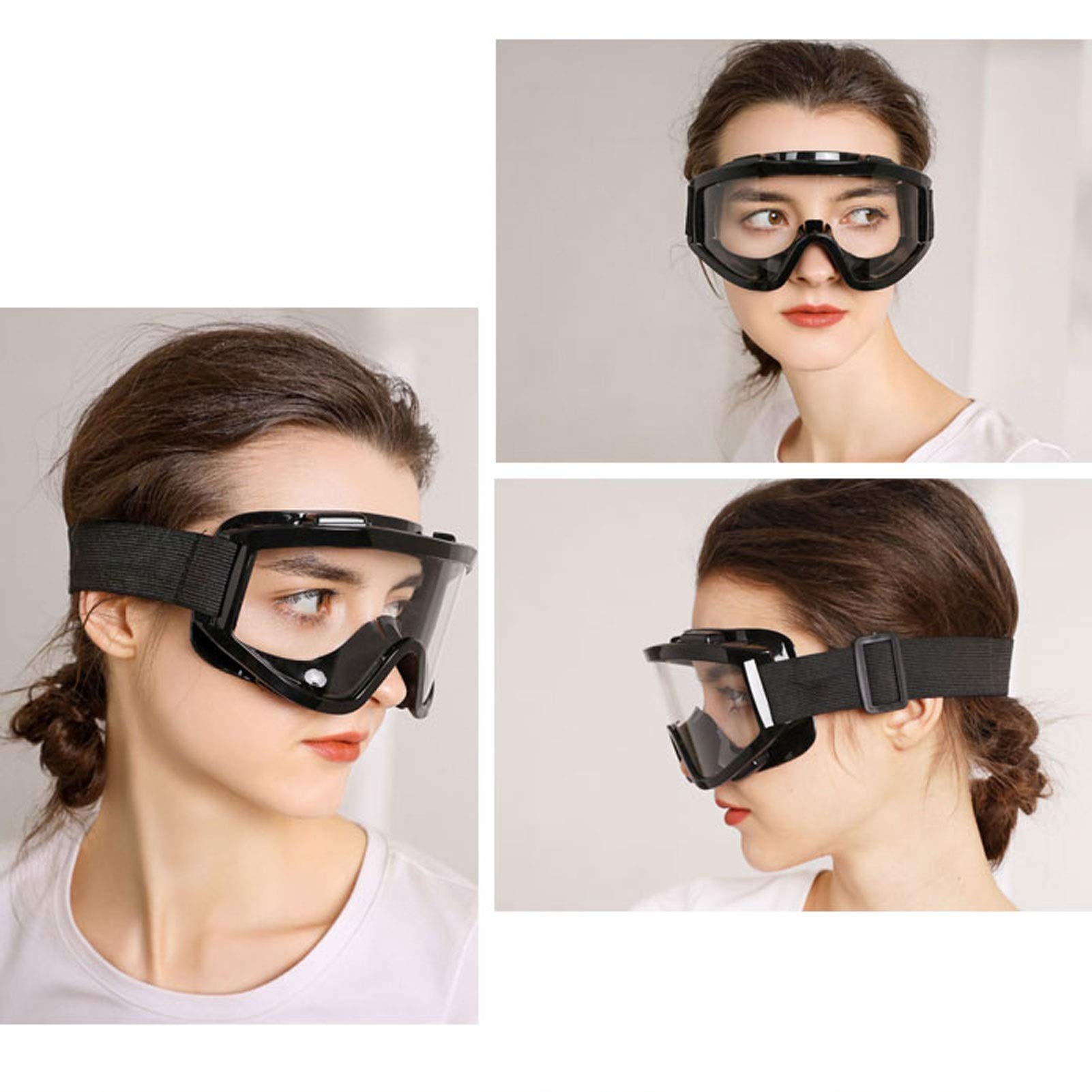 PENGQ Gafas de seguridad transparente anti-vaho gafas de seguridad, Química vidrios protectores, Usado Laboratorio de seguridad, de protección de los vidrios por la seguridad de los ojos.