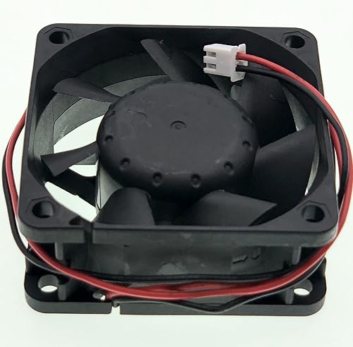 Miniatura 2 de para F6025X24B DC 24V 0.250A 60X60X25MM Ventilador de enfriamiento de 2 hilos, ventilador de enfriamiento inversor