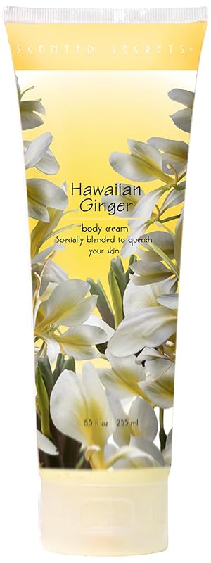 Creme corporal Scented Secrets Hawaiian Ginger, 241 g