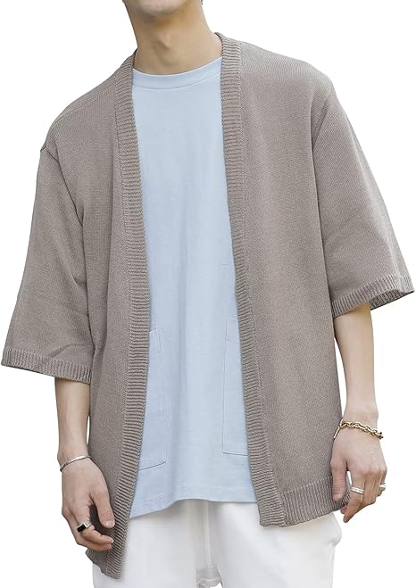 Amazon アドミックス アトリエサブメン Admix Atelier Sab Men メンズ 半袖カーディガン ラミー サマー 半袖 カーディガン 02 54 7257 カーディガン 通販