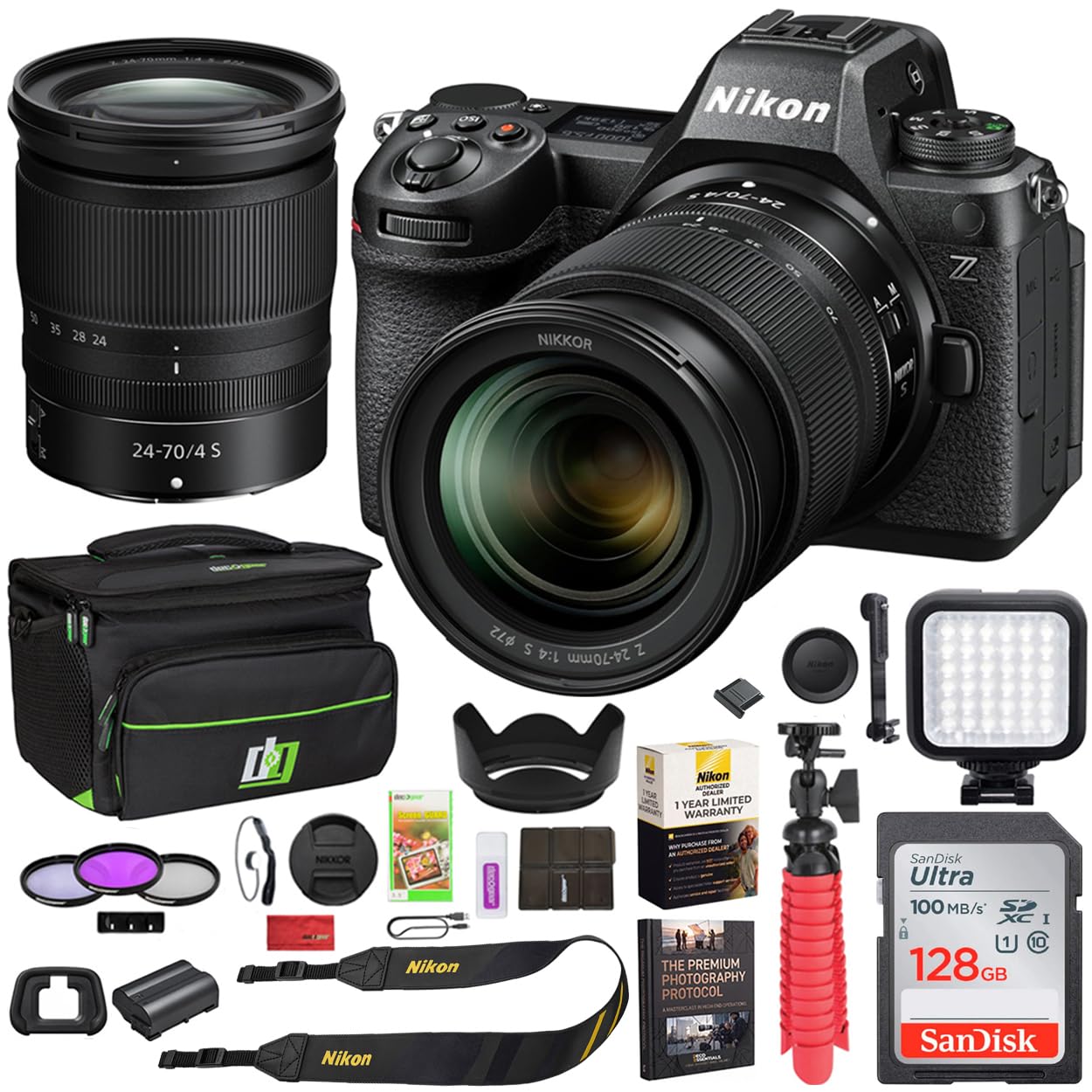 Amazon.com : Nikon Z6III Full Frame Mirrorless FX 6K Camera Body
