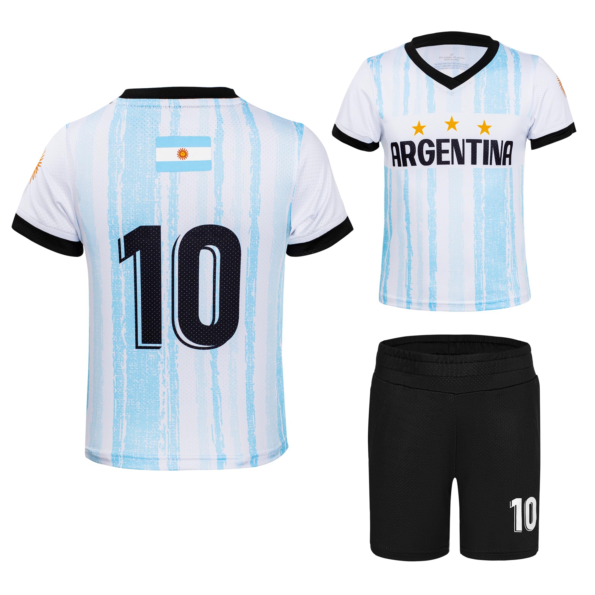 Youth Soccer Jersey Boys Girls- Lightweight Kids Training Shirts