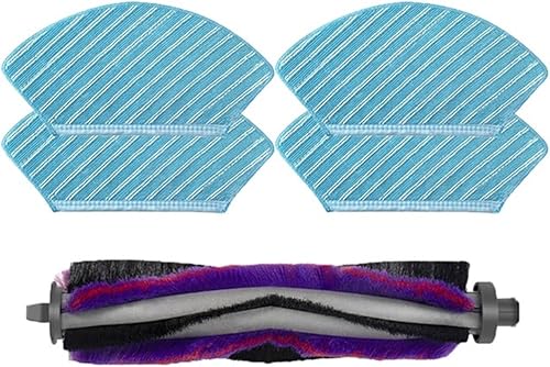 Vacuum Cleaner Accessories,Replacement Brush,HEPA Filter,Rag Consumables.Compatible for Midea M7, M7 Pro (Color  5pcs)