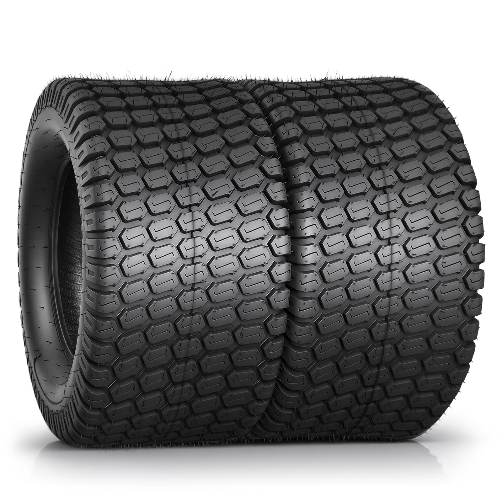 PROPARTS 24x12.00-12 Lawn Mower Tires: 8PR 24x12x12 Tires for Garden &amp; Tractor, 2925lbs Capacity, Fits Grass Mud Hilly Terrain Set of 2