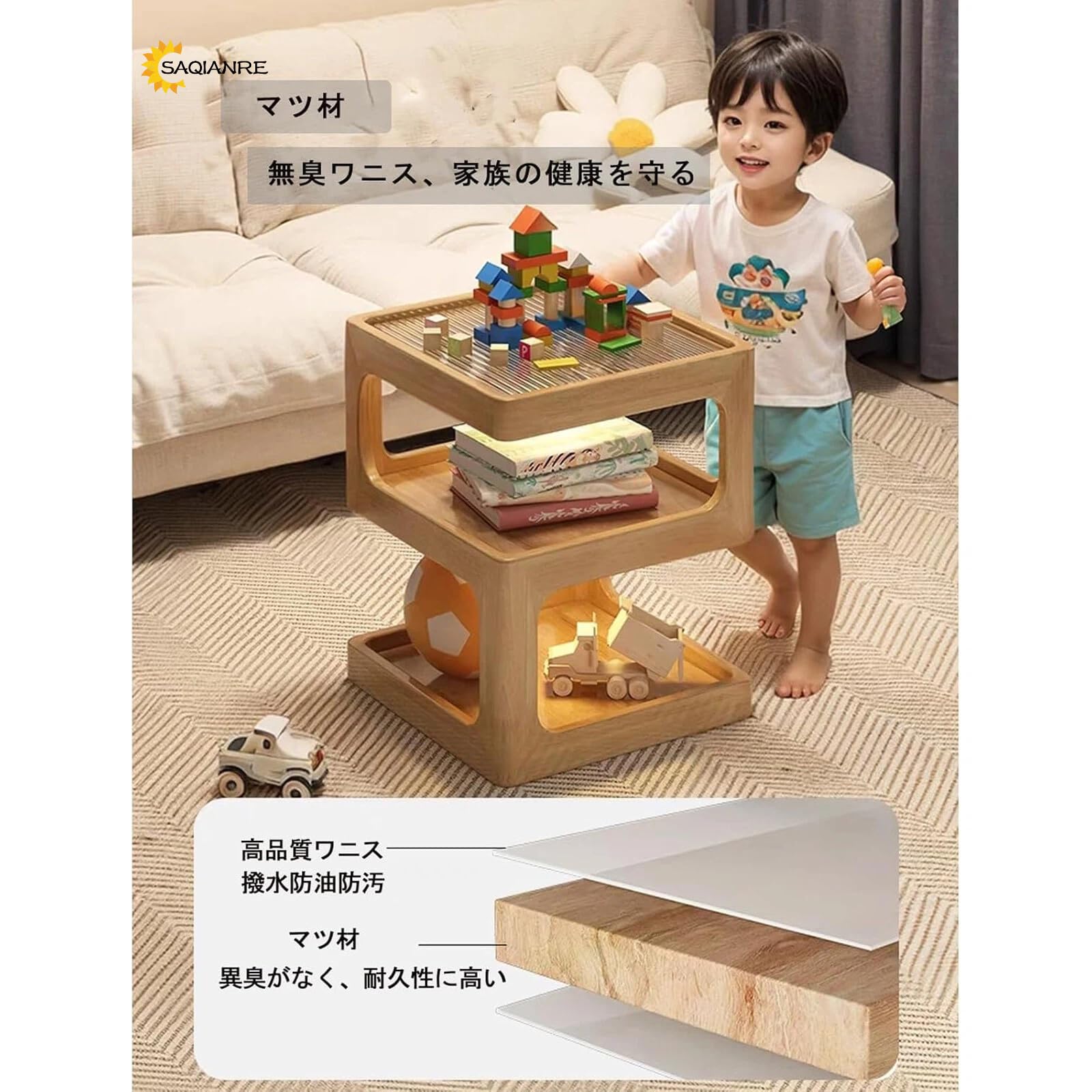 kuri様　　　サイドテーブル　ナイトテーブル　組み立て不用　　オーク×ゴールド kuri様 サイドテーブル ナイトテーブル 組み立て不用 オーク×ゴールド