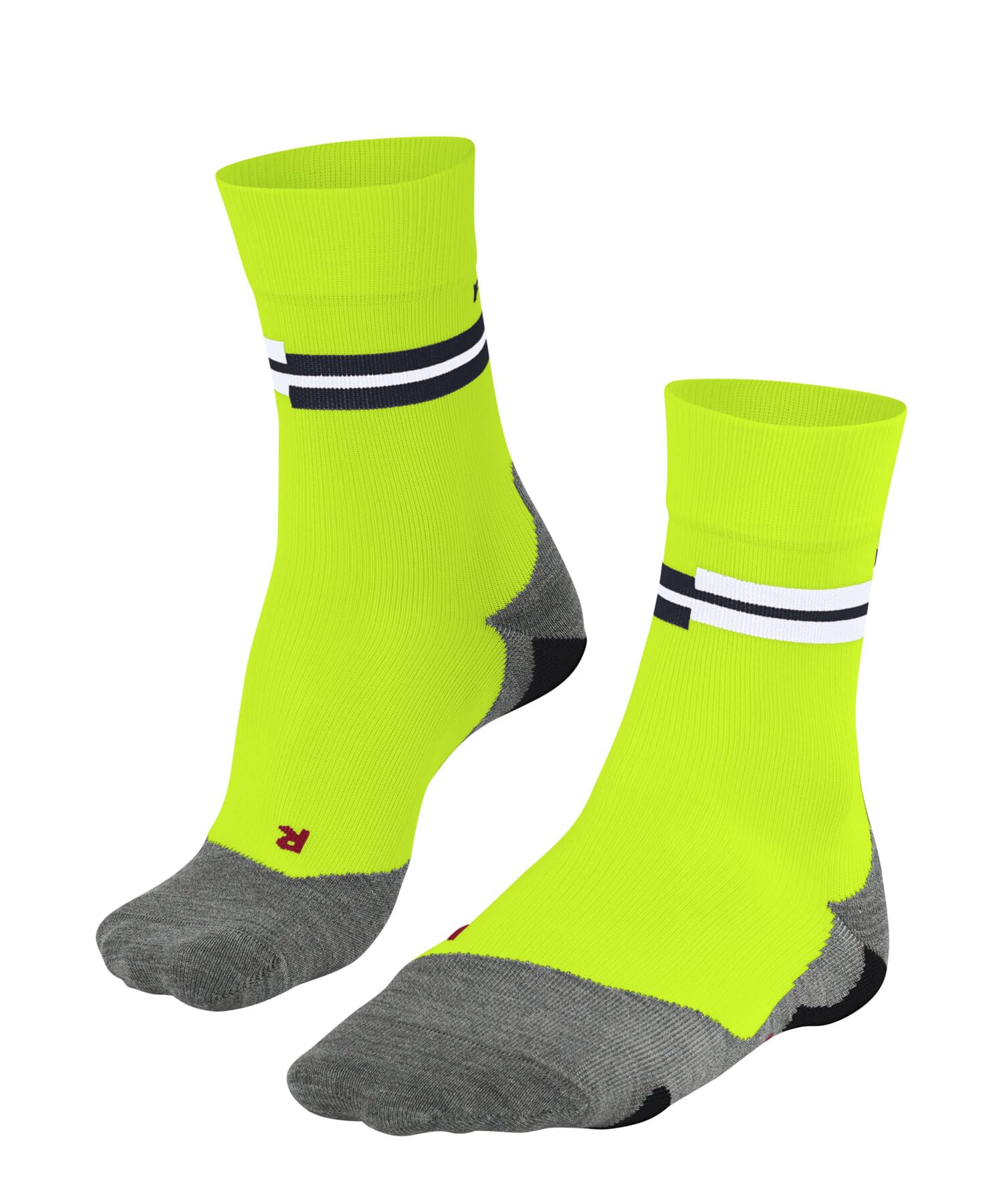 FALKE Men's RU5 Race M So Functional Yarn Anti-Blister 1 Pair Running Socks, Yellow Lightning 1690, 8-9