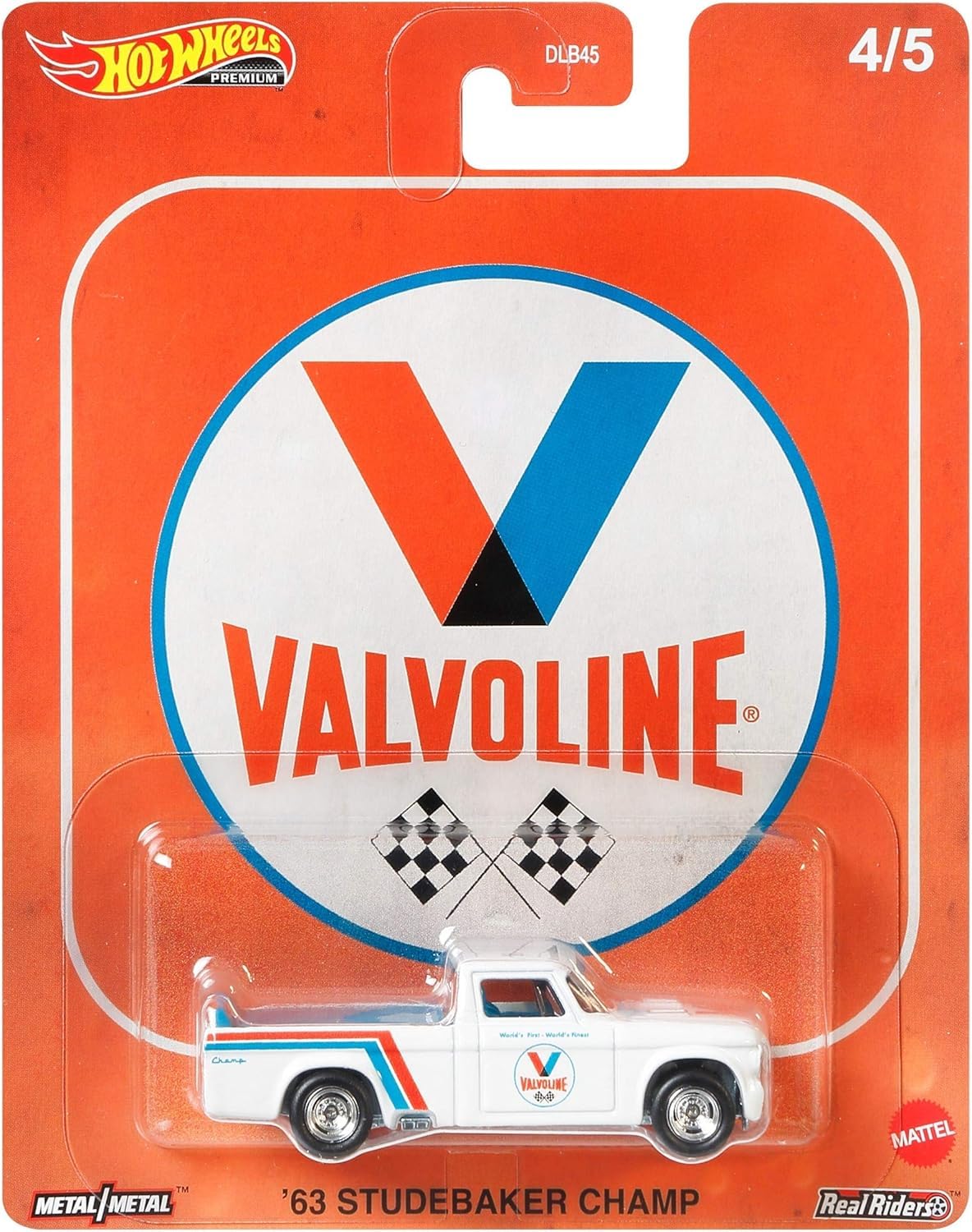 Hot Wheels Premium Pop Culture Dash Fuel '63 Studebaker Champ Die-Cast Metal Vehicle