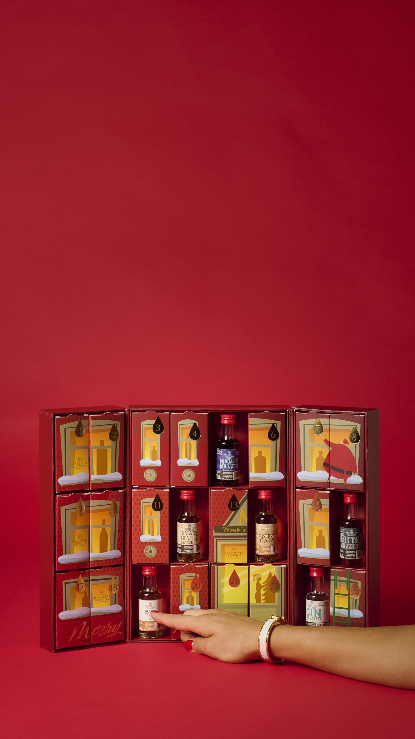 Antica Grapperia Mazzetti Calendario Avvento, 48cl