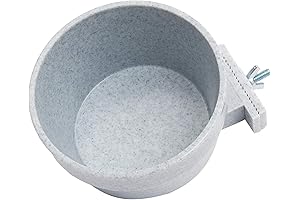 Lixit Quick Lock Removable Cage Bowls for Guinea Pigs, Rabbits, and Other Small Animals