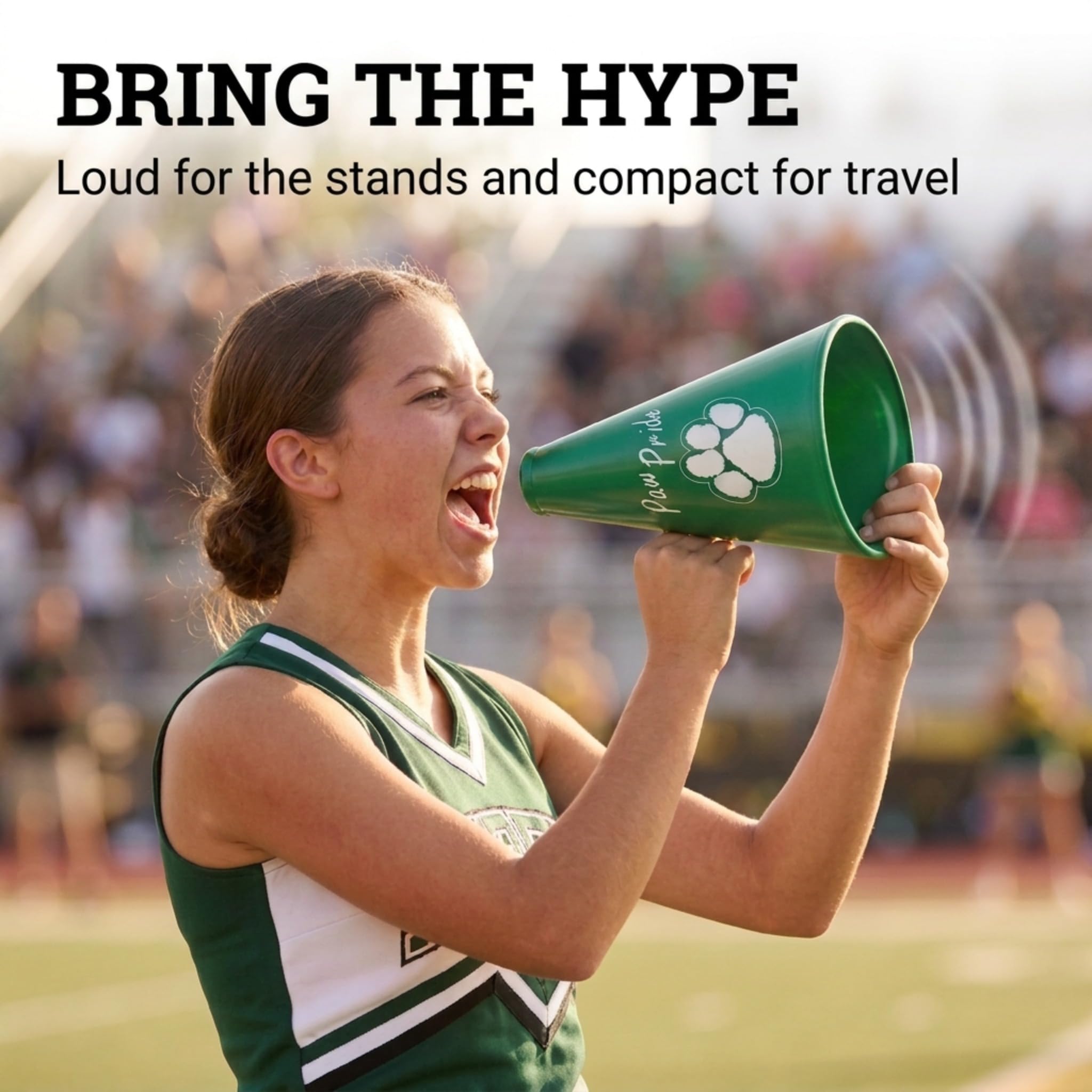 Anderson's Megafoni a forma di zampa bicolore, 17,8 cm, prodotti Team Spirit, Fan Gear