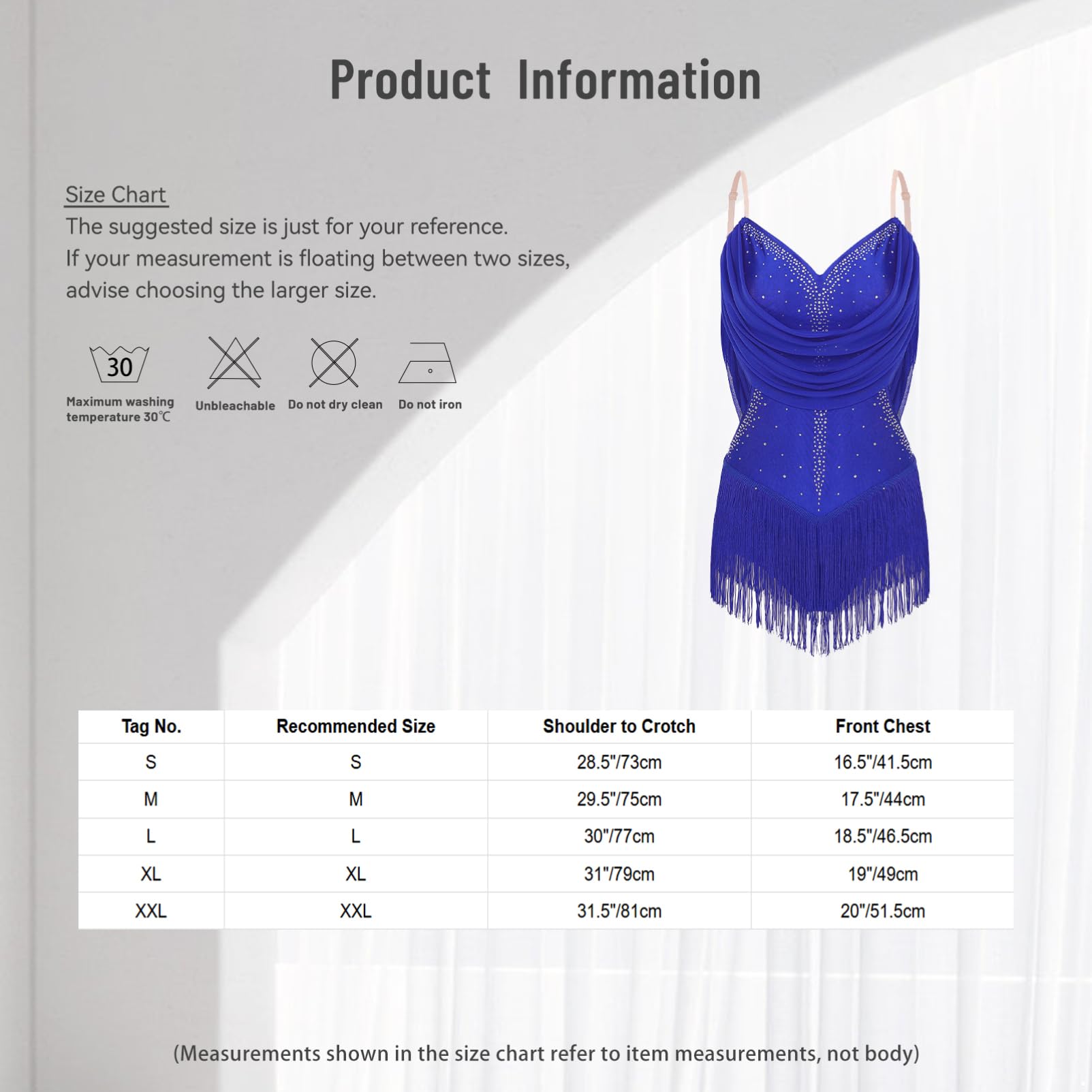 CHICTRY Abito da Donna con Paillettes Nappa Vestito Latino Americano Body da Pattinaggio Artistico Leotards Danza Classica Costume di Jazz Samba Rumba Salsa