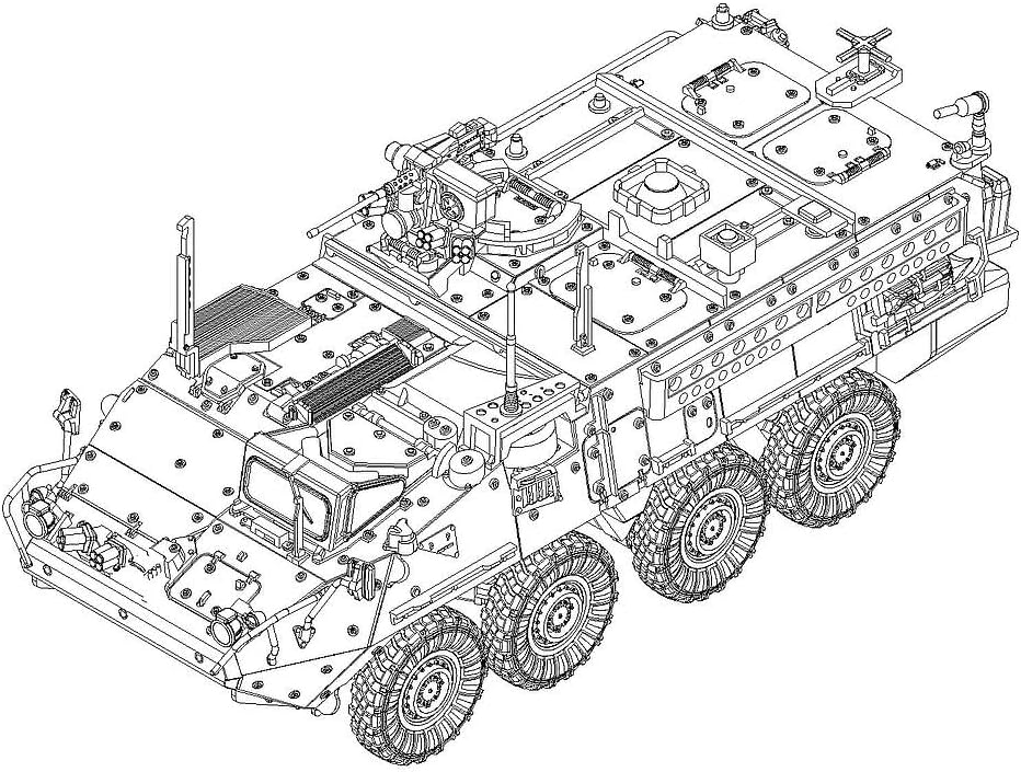 Trumpeter 1:72 - US Army M1131 Stryker FSV