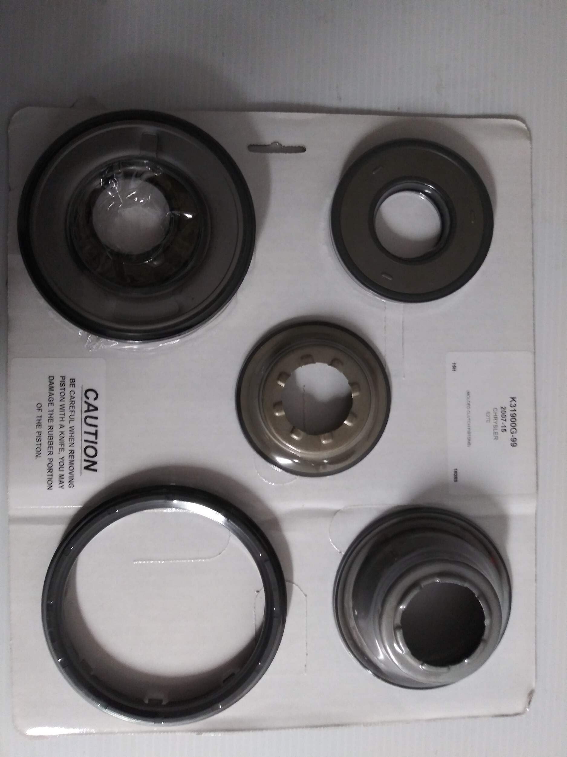 Amazon.com: 62TE [07-16] bonded piston kit [ 6-pistons ] Automatic