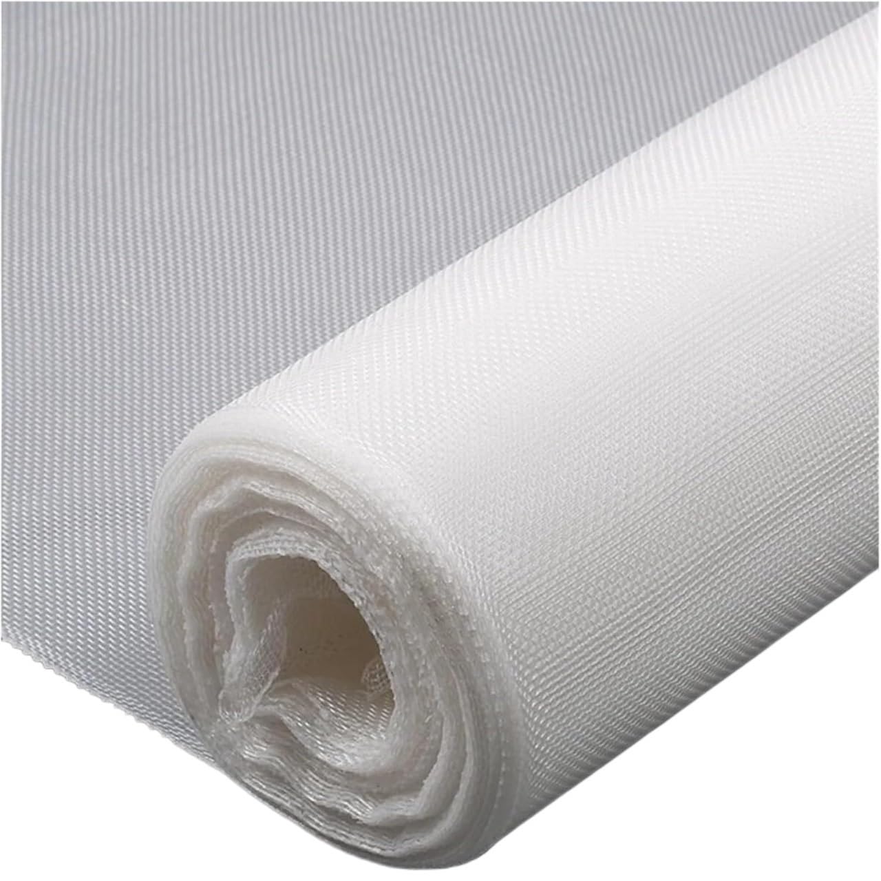 Ybaakziir 200Mesh Nylon Mesh Fabric, Nylon Filter Cloth For Tea Water Soya Paint White 80-500 Mesh 1M X (1-10) M(,1X10 M)