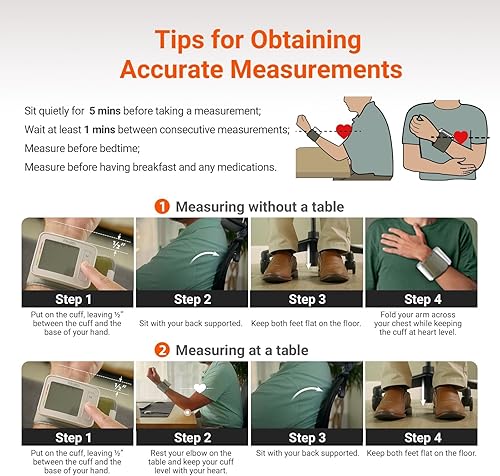 Miniatura 2 de iHealth Monitor de presión arterial de muñeca, máquina digital de presión arterial Bluetooth con pantalla grande y funda de transporte portátil para