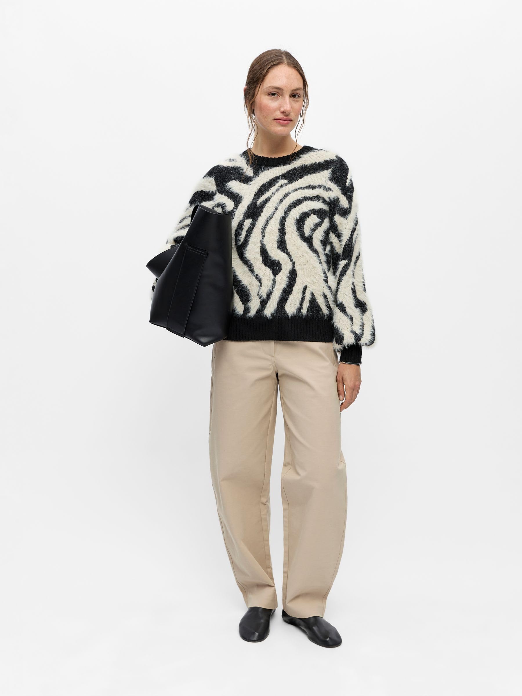 Object Objhollow L/S Re Knit Pullover Objhollow L/S Re Knit Pullover Noos Donna (Pacco da 1)