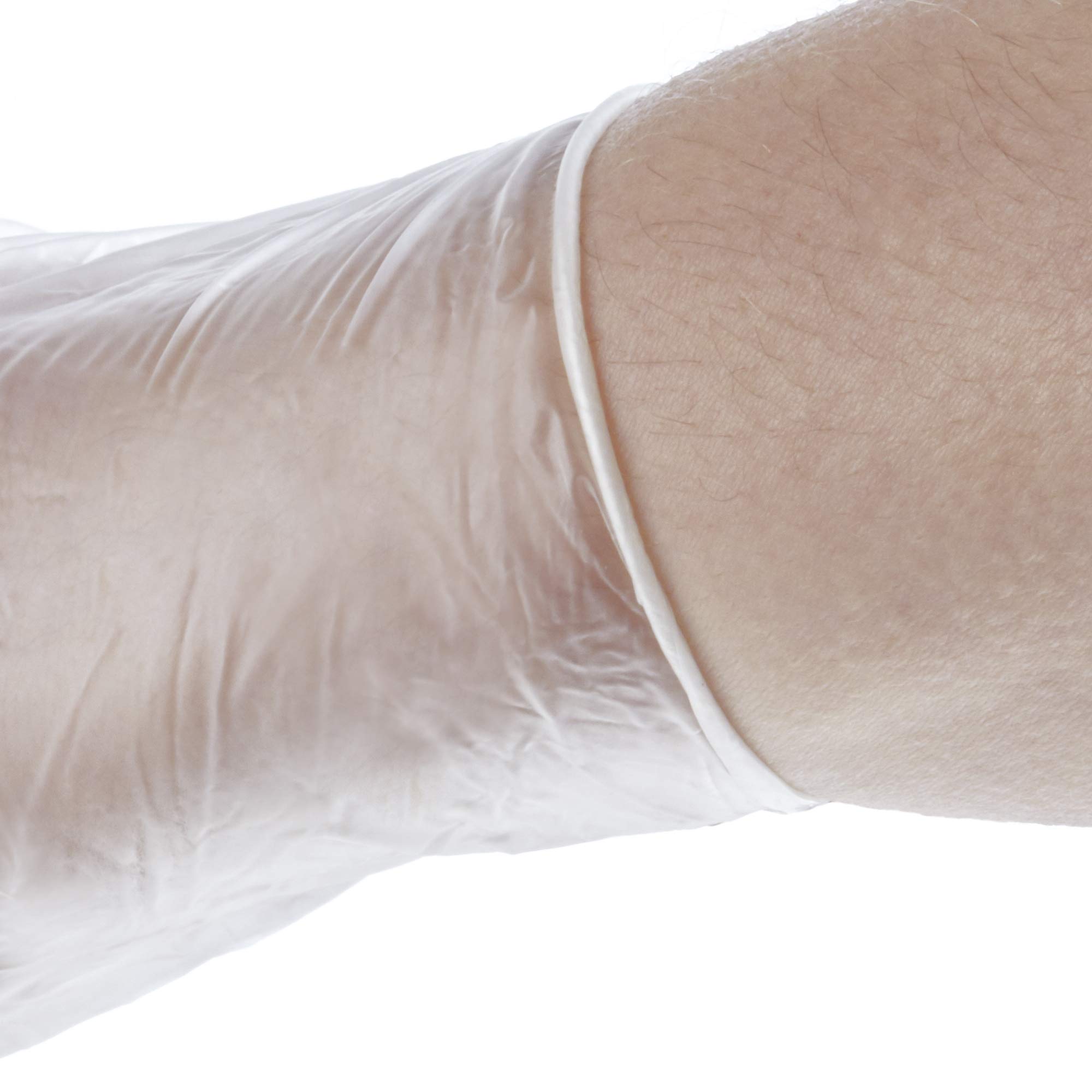 MAPA - Gants Protection Pro x 100 - Gants Fins en Vinyle non-poudrés et sans Lat