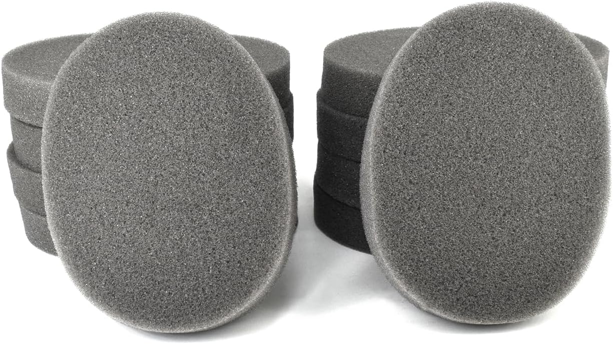 Ear Pads Hearing Protector Replacement Ear Cushion for 3m worktunes Pads Replacement Ear Cushions (5 Pairs Solid Acoustic Foam) - Image 3