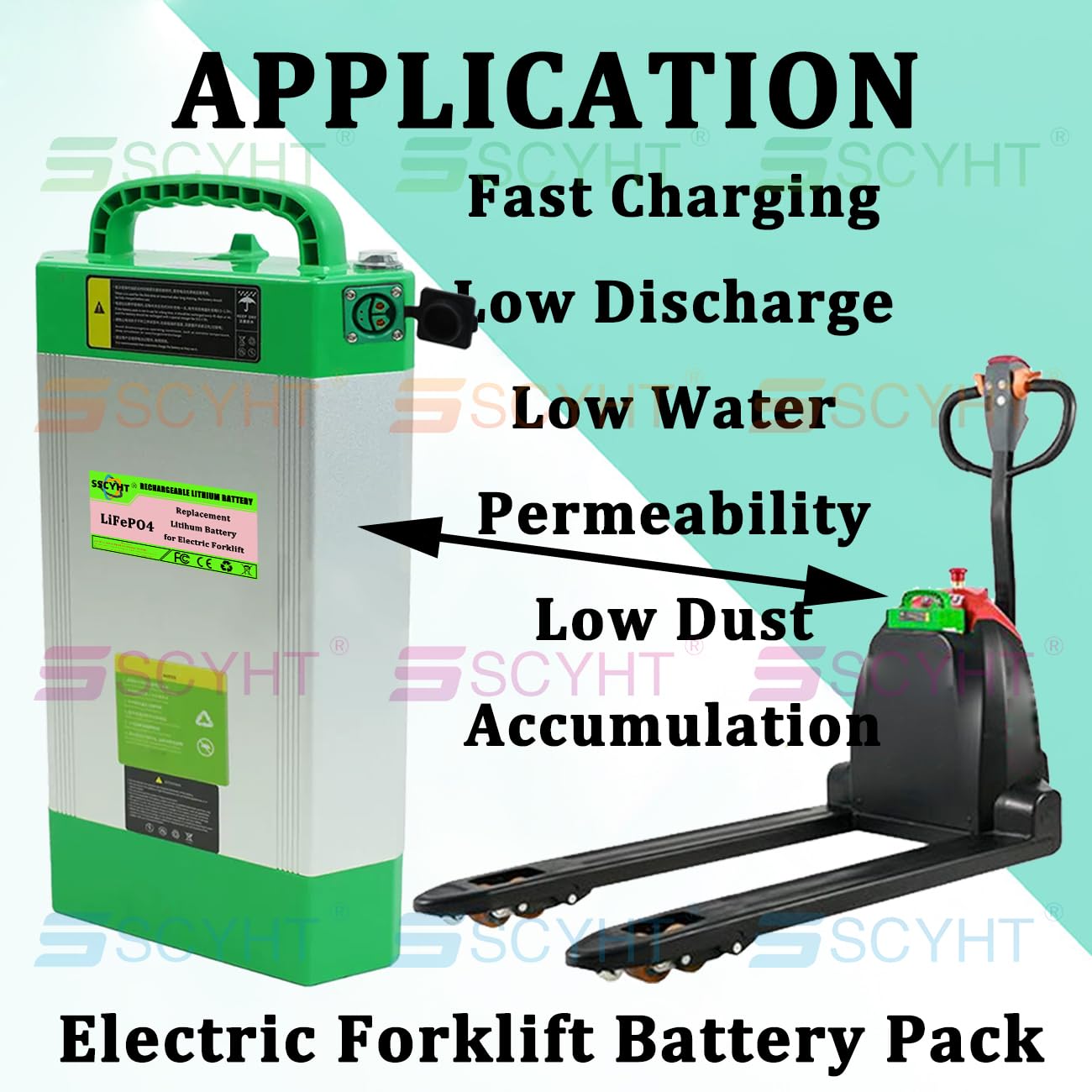 24-V 48-V Batterie Elektro-Gabelstapler Ohne CAN-Bus Lithium-Batterie für Elektro-Hubwagen CBD15JLI2 LiFePO4-Batterien für Teleskoplader CBD20JLI2 mit BMS,48v20ah Rhombus Charger