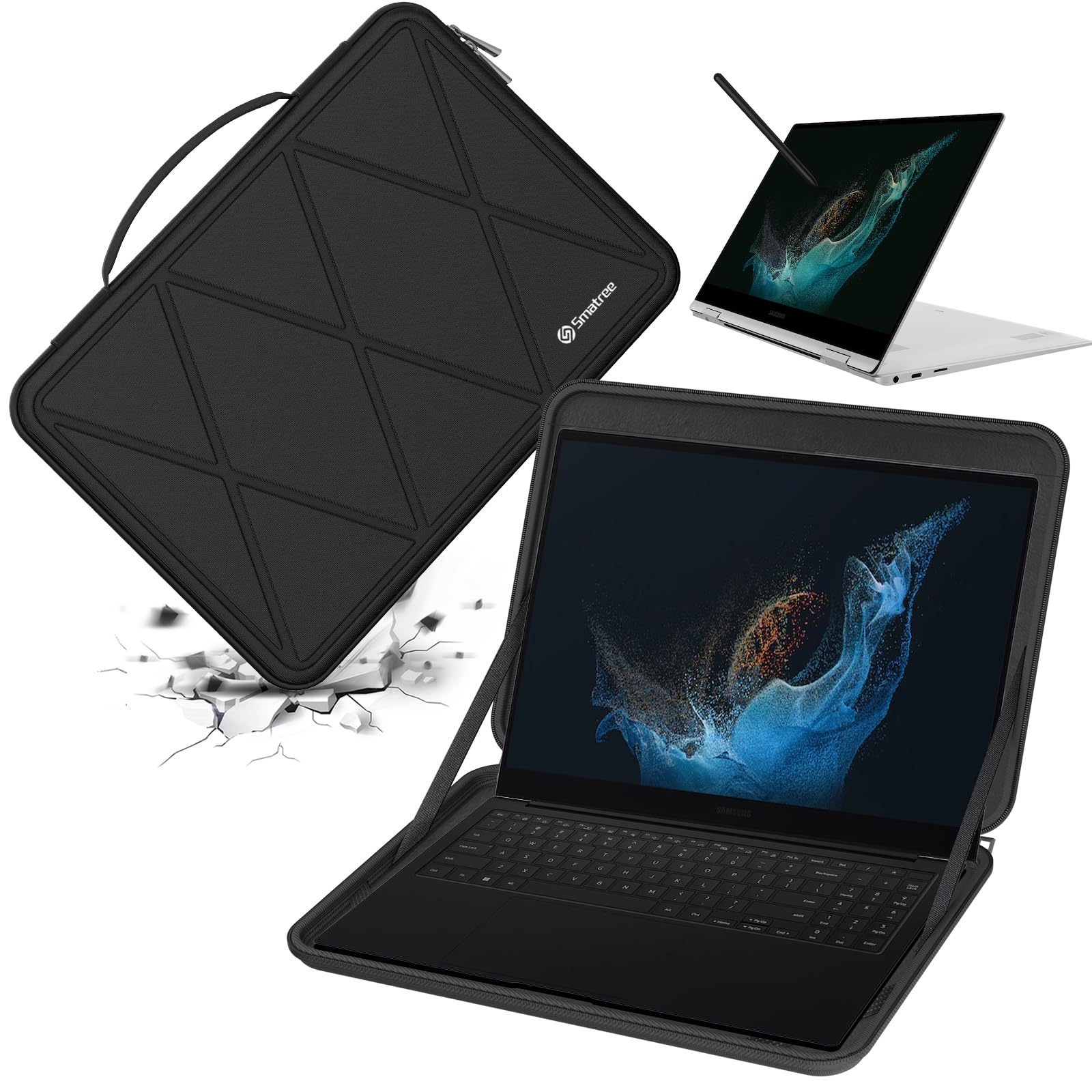Amazon.co.jp: Smatree M26T ハードEVA保護スリーブケース 12.2-13