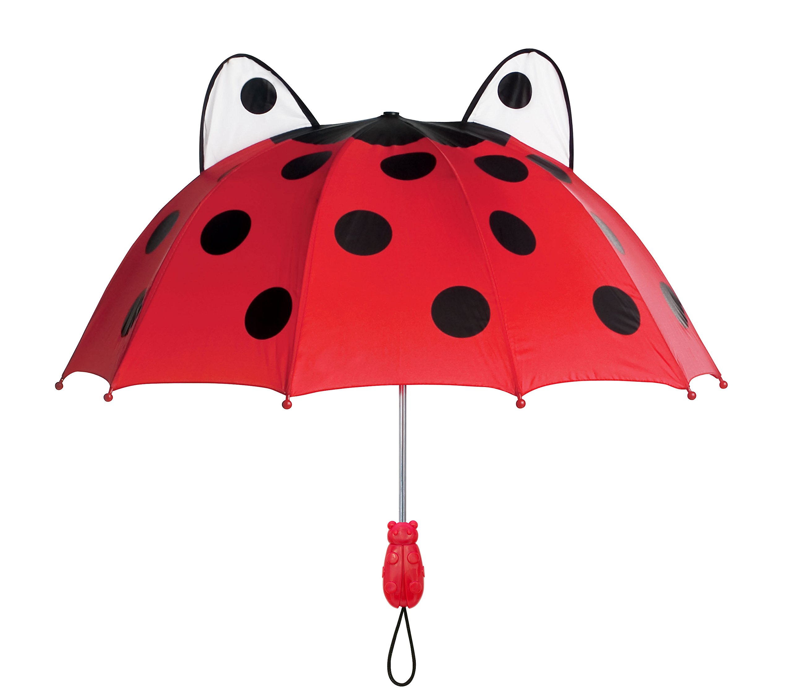 Kidorable Girls' Baby Ladybug Umbrella, Red, One Size