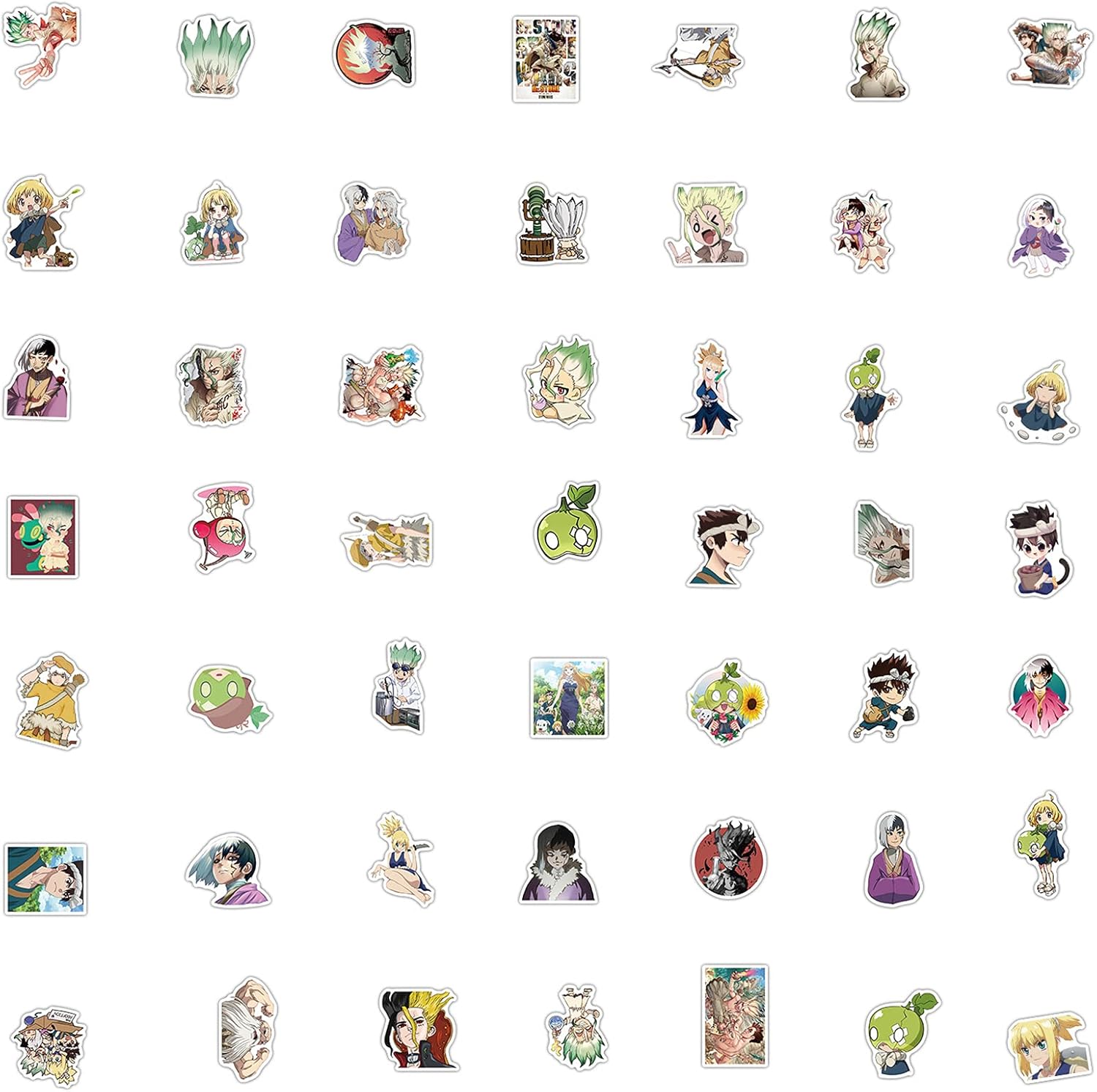 Dr Stone コンビステッカー 38枚 Www Synergies Vector Com