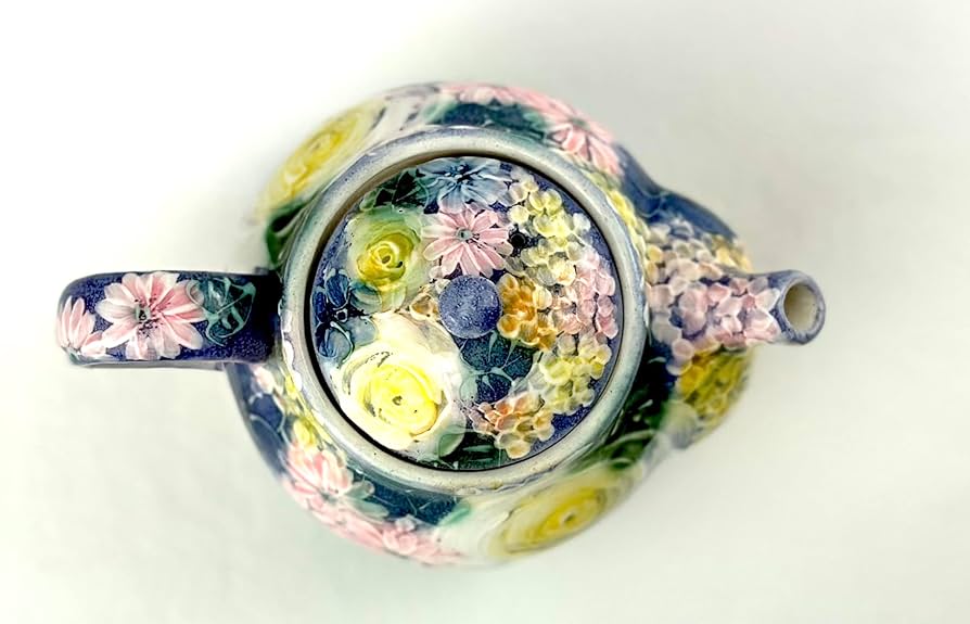 【値下げ中】工房ゆずりは　紫花化粧　プチポット　記念品　プレゼント Amazon.co.jp: 工房ゆずりは 紫花化粧 プチポット 丸ポット 急須