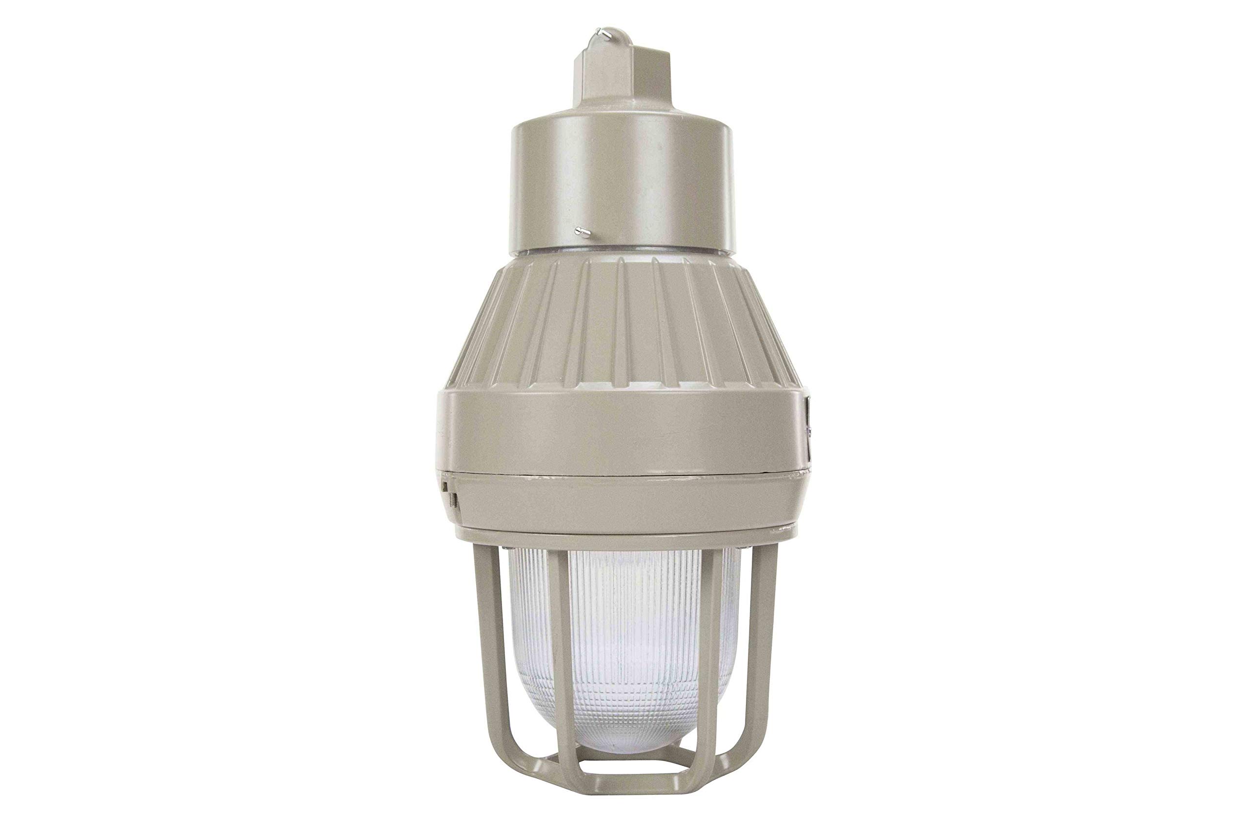 Larson Electronics Explosion Proof LED Light - Class 1 and 2 Division 1 and 2 LED Light - Ceiling Mount - 120-277V AC - Red