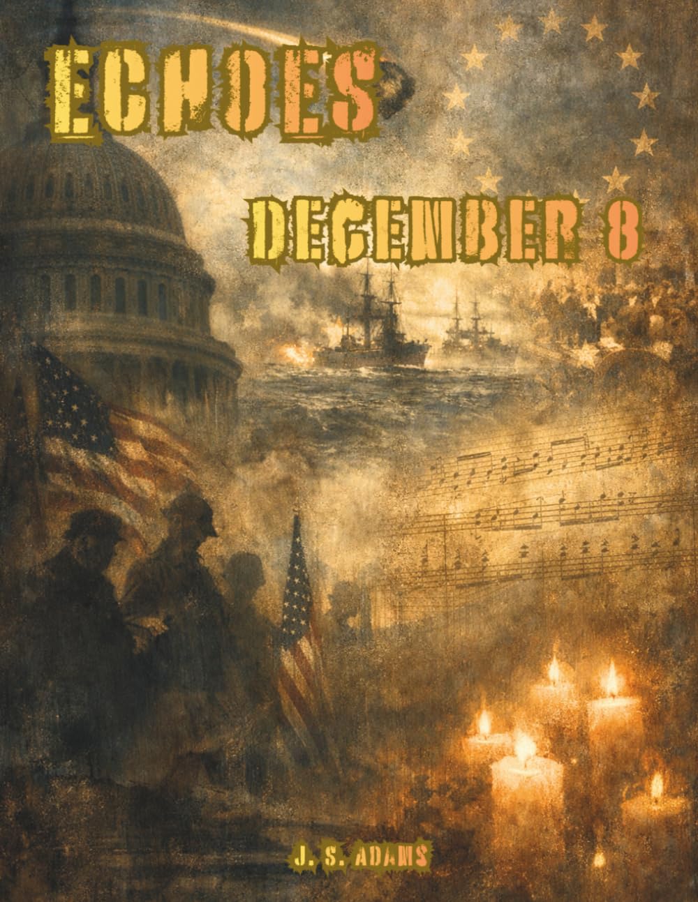 Echoes: December 8: A Coloring Journey Through December 8th in History (Echoes: A Coloring Journey Through History)