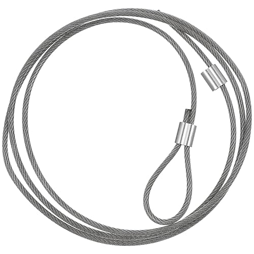 Abaodam Basketball Net String Replacement Cord 70.7 Inch Plastic Coated