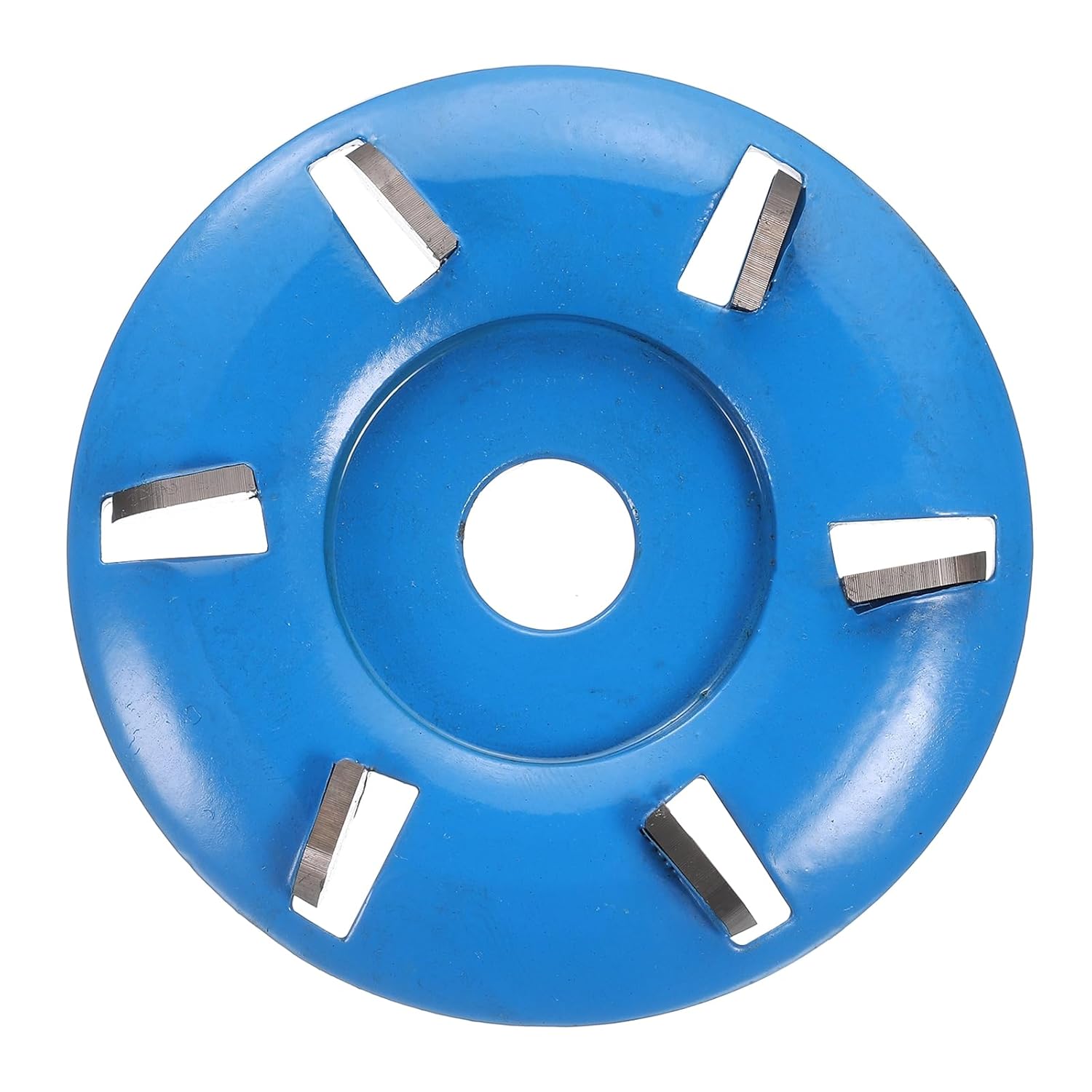 Wood Carving Wheel with 5/8 Inch Shaft Suitable for Angle Grinder 4 Inch Grinder Disc 3.5 Inches 6 Teeth Cutting Disc Cutter Chain Blade for Woodworking