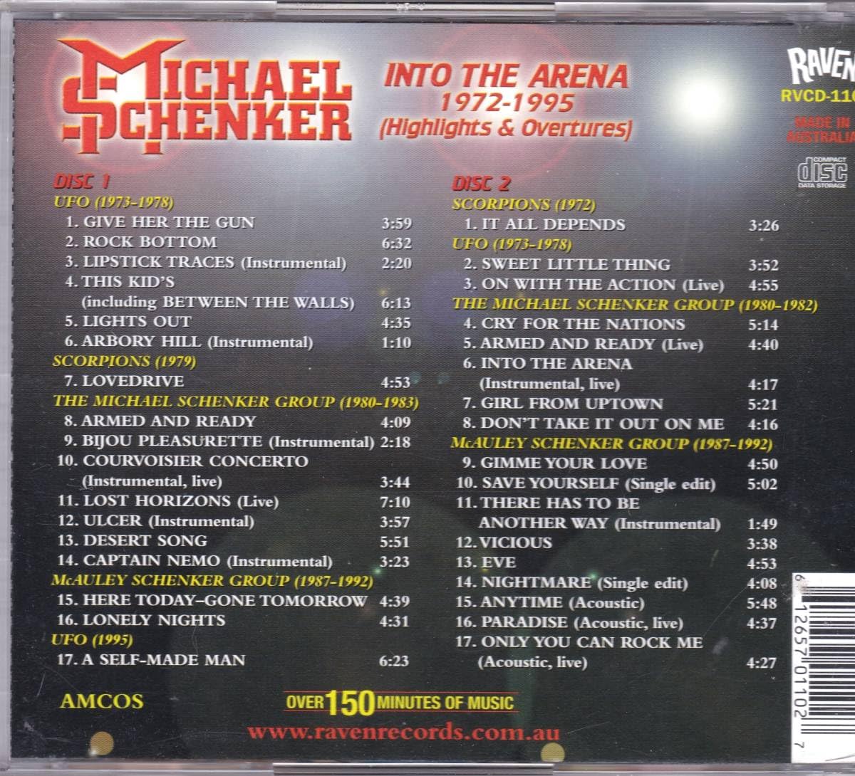 Amazon.co.jp: ☆MICHAEL SCHENKER(マイケル・シェンカー)/Into The 