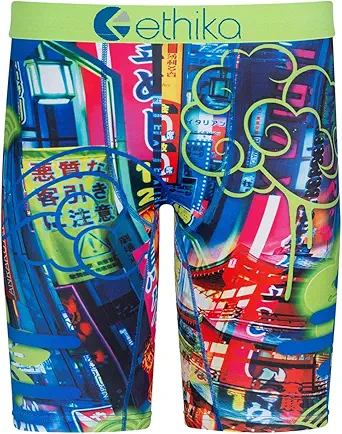 Ethika Mens Boxer Brief | Tokyo Nights