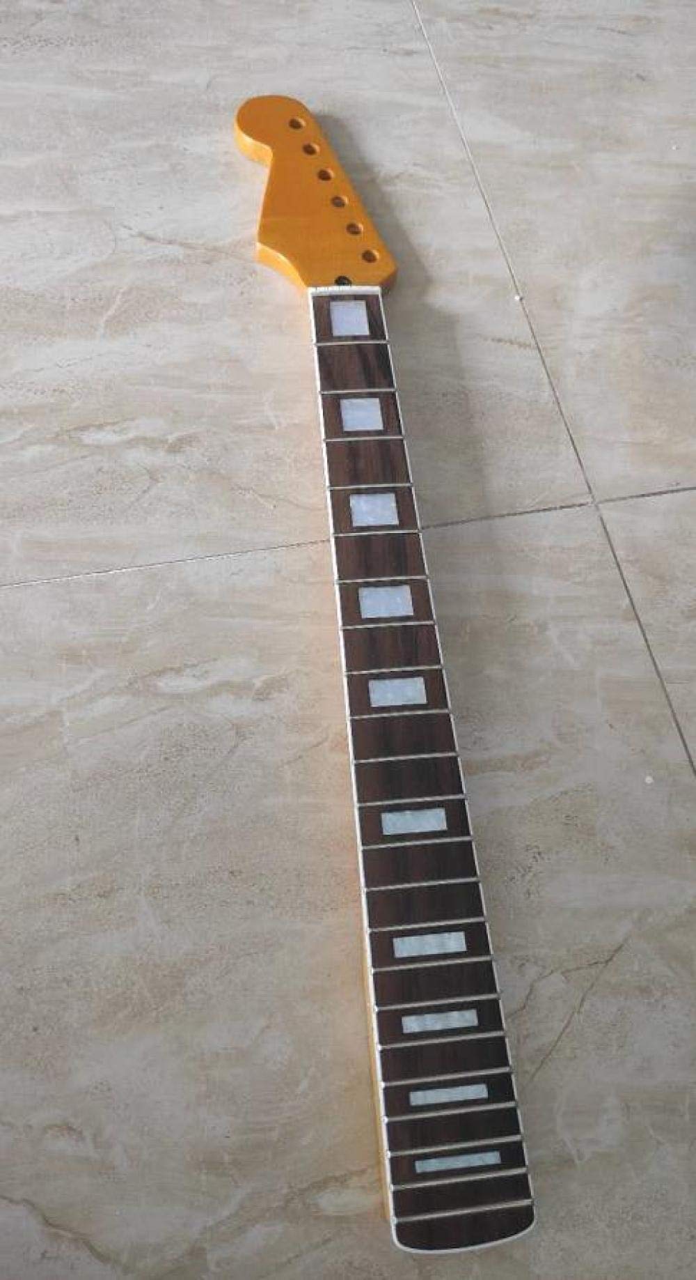 Buy 22 Frets Reverse Headstock le Electric Guitar Neck Rosewood Fretboard Glossy Paint Guitar