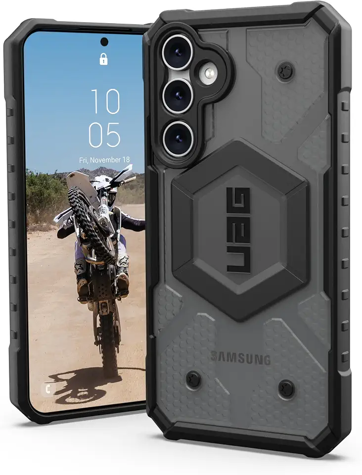 UAG Pathfinder Mobile Phone Case for Samsung Galaxy S23 FE 6.4-inch, Ash
