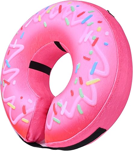 Miniatura 1 de Katoggy Collar inflable de cono para perros después de la cirugía, suave y ajustable para perros y gatos pequeños, medianos y grandes