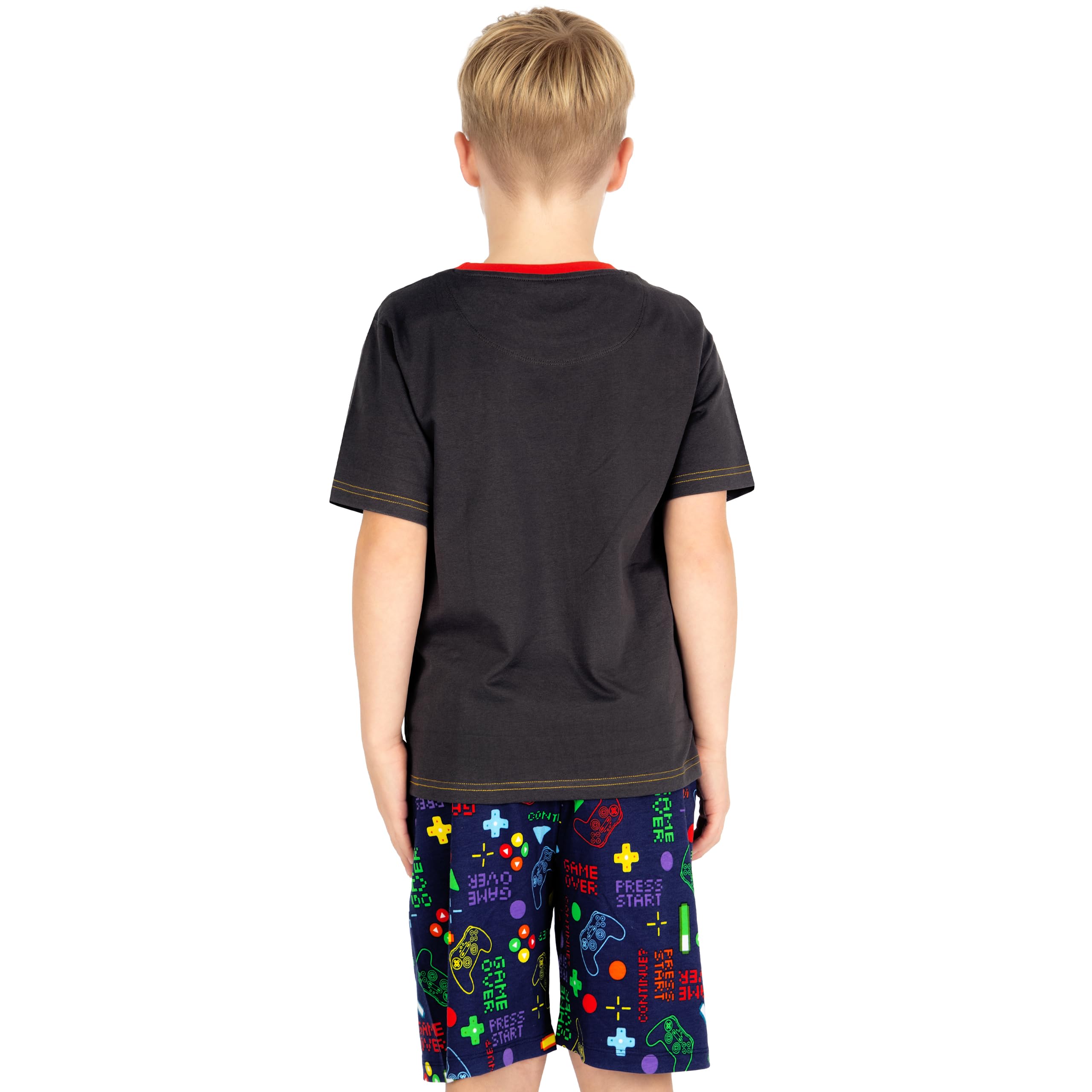 Harry Bear Pijama Gaming Niño Manga Corta Gamer Verano Conjunto