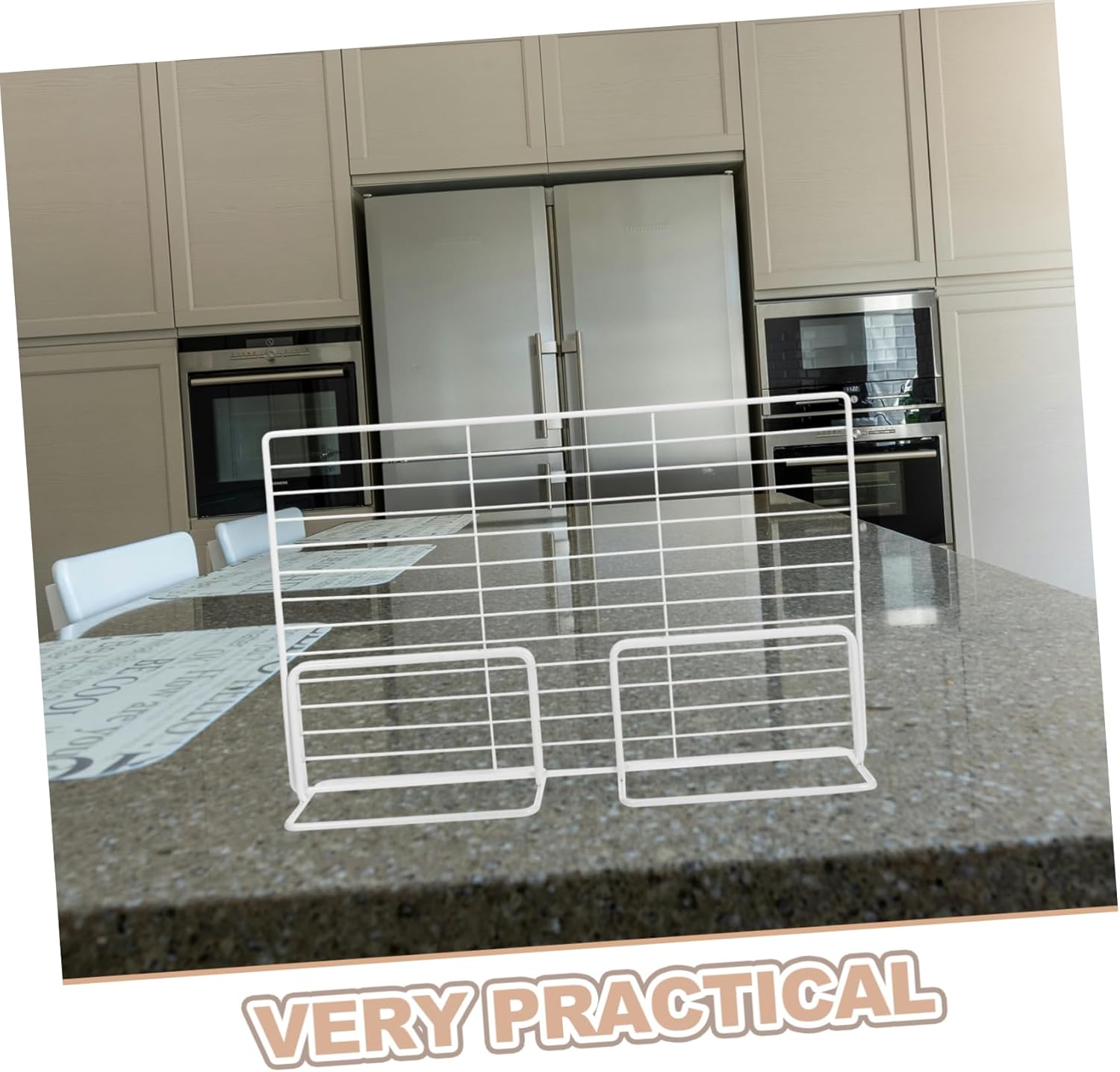 Commercial Refrigerator Dividers: Metal Wire Partitions - Adjustable Height/width for Counters or Restaurant Fridges - Kitchen Organization