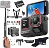 Insta360 Ace Pro 2 Snow Bundle- 8K Waterproof Action Camera Co-Engineered with Leica, Flagship 1/1.3 Sensor, 8K30, 2.5 Flip Screen|Includes Snow Bundle, Invisible Selfie Stick (256GB)