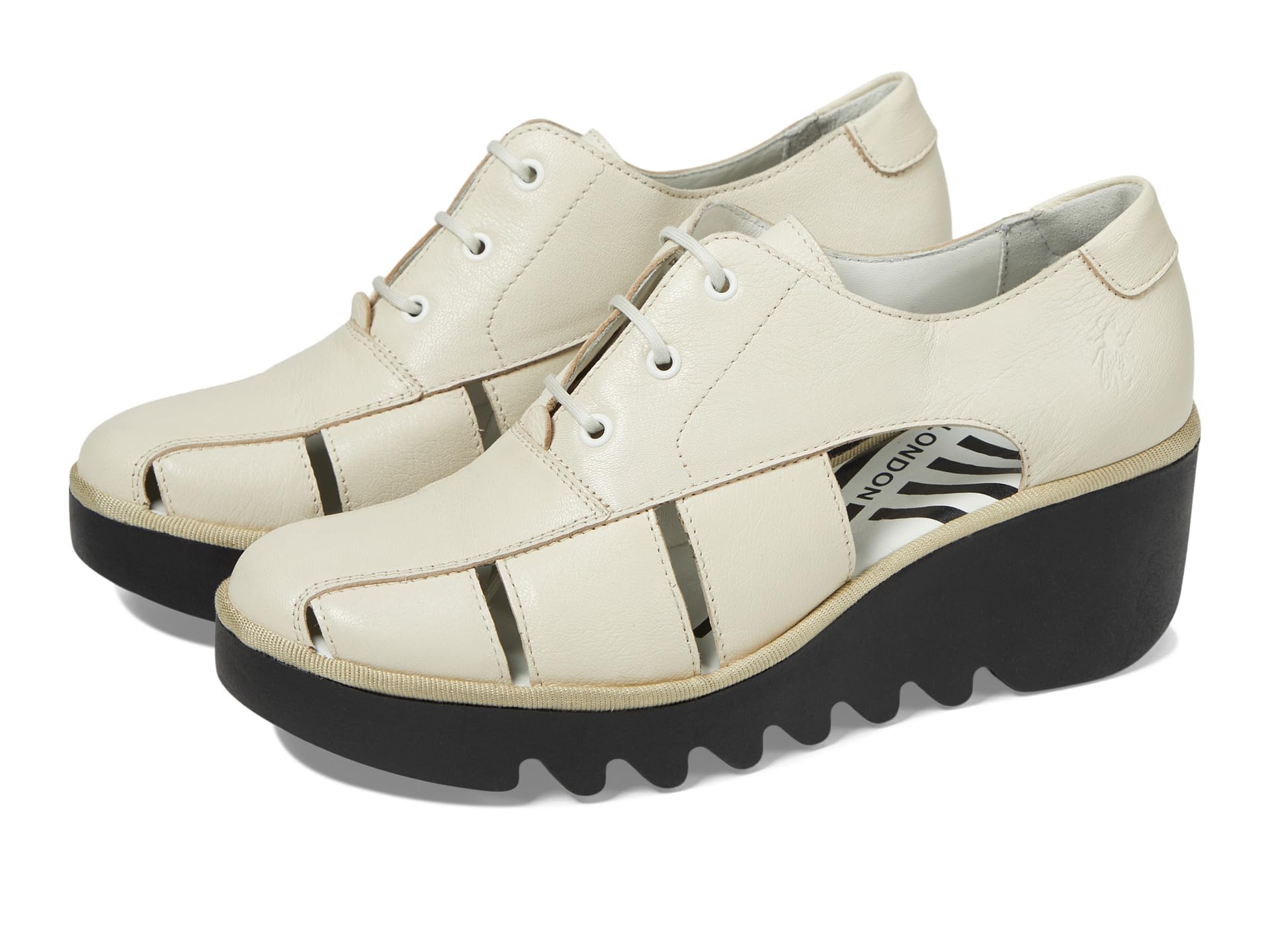 Fly London Women's BOGI466FLY Shoes, OFFWHITE, 2.5 UK