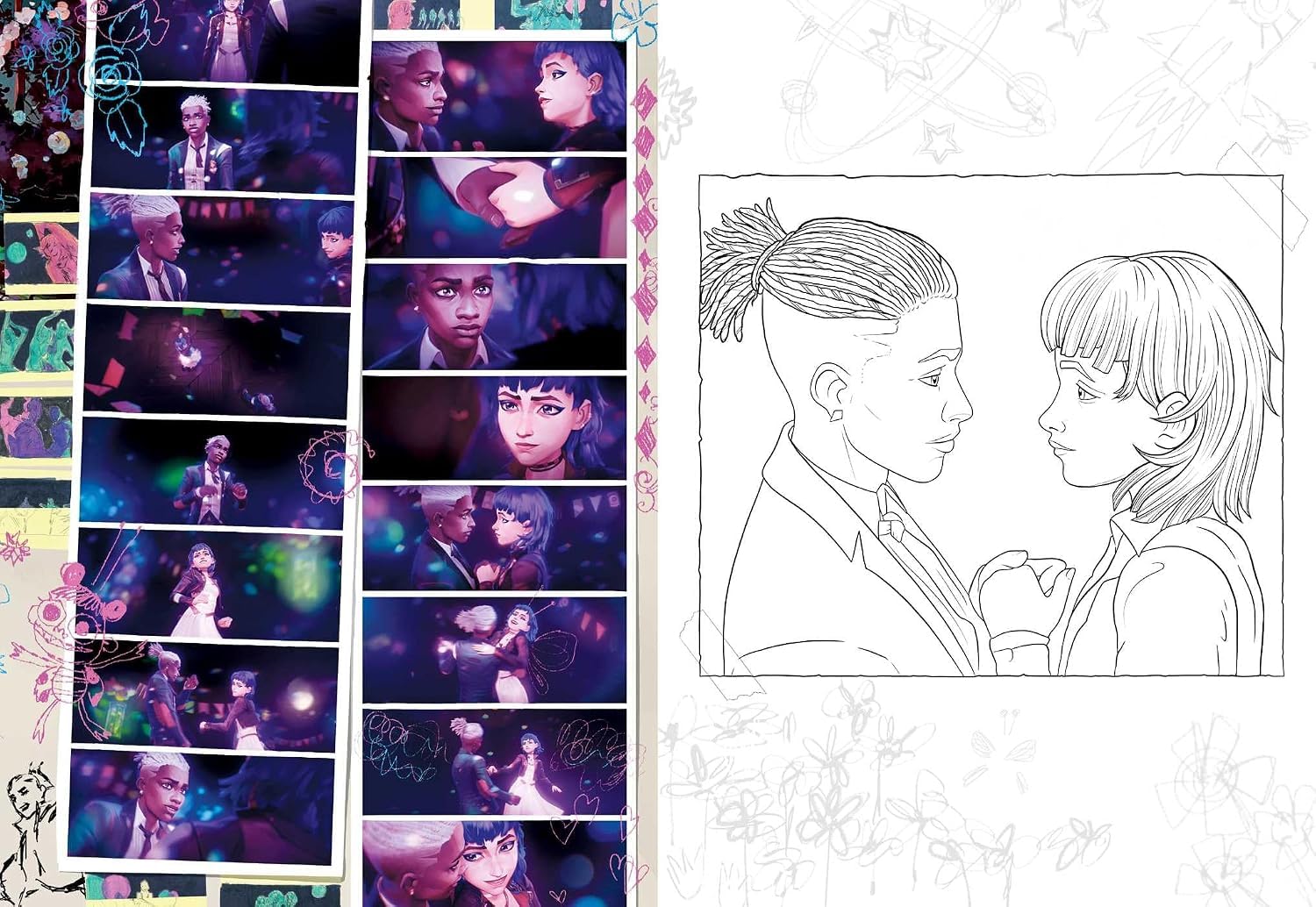 Arcane: The Official Colouring Book