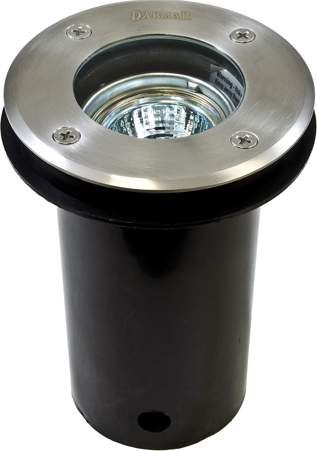 LV314-SS Stainless Steel In-Ground Well Light with Adjustable Lamp, Stainless Steel