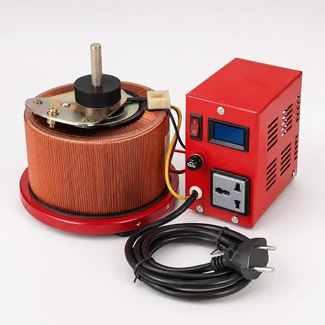 Multi-Functional Variable AC Output Transformer With Pure Copper Coil, Adjustable AC Voltage Transformer (500VA)